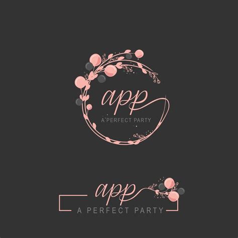 Party Event/Design company needing festive, but elegant look/logo ...