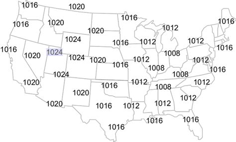 Learning Lesson: Drawing Conclusions - Surface Air Pressure Map | National Oceanic and ...