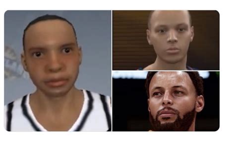 NBA Fans Troll Steph Curry's Face Evolution On NBA 2K - Fadeaway World