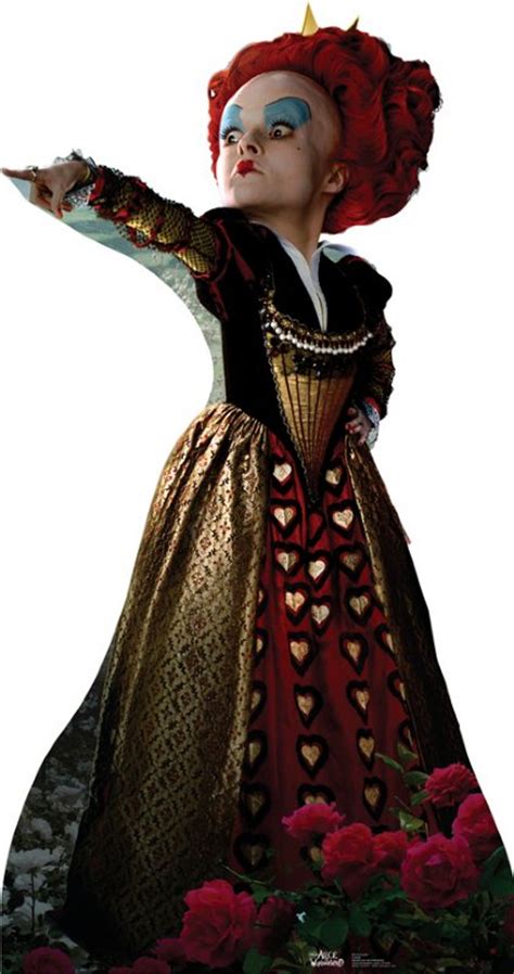 Lifesize Cardboard Cutout of The Red Queen - Helena Bonham Carter ...