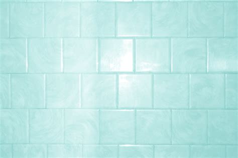 Aqua or Teal Colored Bathroom Tile Texture with Swirl Pattern – Photos ...