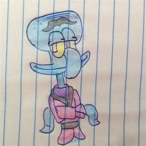 Squilliam Fancyson Drawing by CaueCorredor on DeviantArt