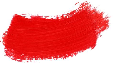 Red Paintbrush - brush stroke png download - 968*541 - Free Transparent Red png Download. - Clip ...