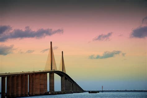 Skyway Sunset Photograph by Beverly Stapleton - Fine Art America