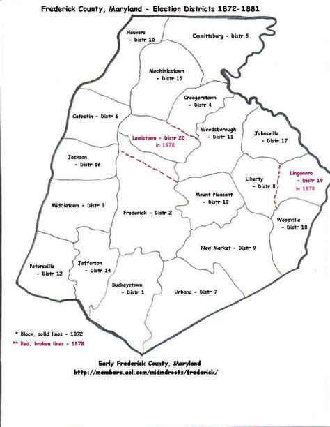 Frederick County Md Map | Map Of West