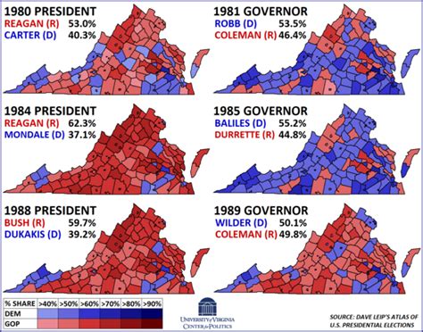 Virginia Political Map 2021