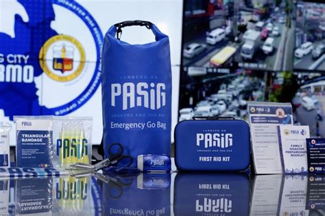 Pasig distributes emergency go-bags