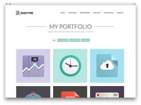 30+ Best Personal Portfolio WordPress Themes 2016 - Colorlib Creating A ...