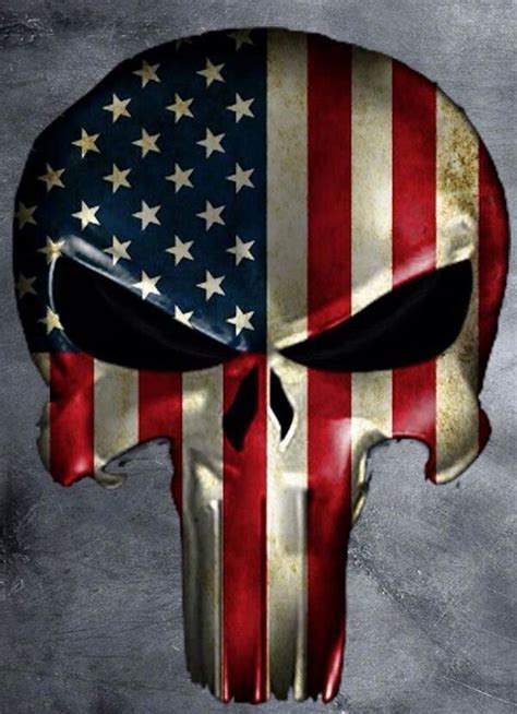 Punisher Skull American Flag Meaning - 600x829 Wallpaper - teahub.io