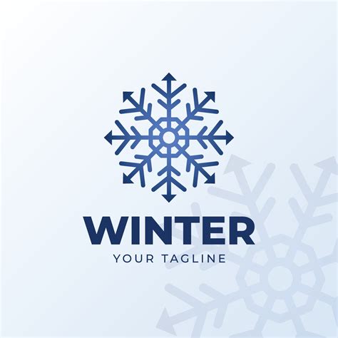 hand drawn winter logo element vector 15258458 Vector Art at Vecteezy