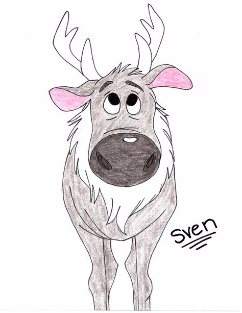 Sven Drawing by julietcapulet432 on DeviantArt