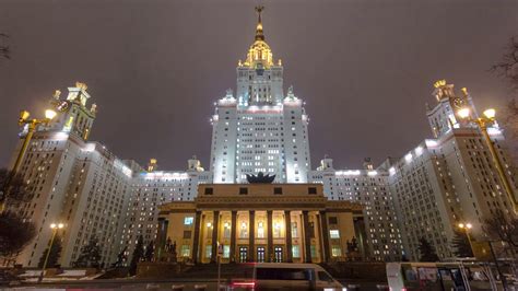 The Main Building Of Moscow State University Stock Footage SBV-304832370 - Storyblocks