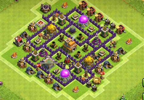 Coc Town Hall Level 7 Defense Terbaik - Bagi Hal Baik