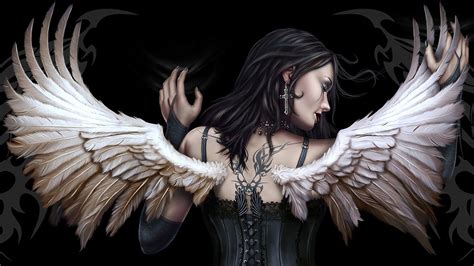 Gothic Angel Wallpapers - Top Free Gothic Angel Backgrounds - WallpaperAccess