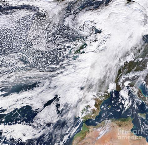 Storm Ciara Over The Uk by Nasa/science Photo Library