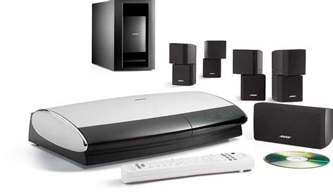 Bose® Lifestyle® 38 Series III (With black speakers) DVD home theater system with uMusic® at ...