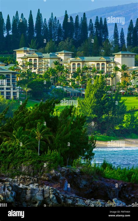 Kapalua resorts Maui Hawaii Stock Photo - Alamy