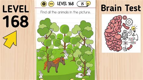 Brain Test Level 168 Find All The Animals In The Picture. - YouTube