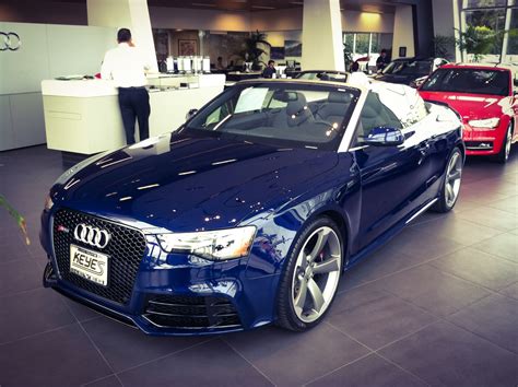 Another shot of this gorgeous Estoril Blue Crystal Effect 2014 Audi RS5 ...