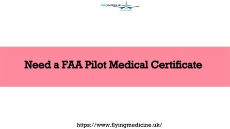 PPT - Need a FAA Pilot Medical Certificate? PowerPoint Presentation ...