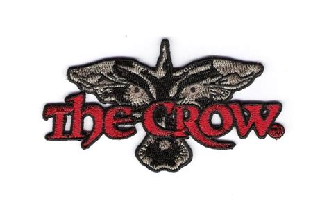 The Crow Movie Logo Embroidered Patch NEW UNUSED | Starbase Atlanta