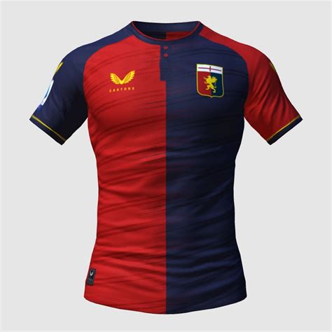 Genoa CFC x Castore concept - FIFA 23 Kit Creator Showcase