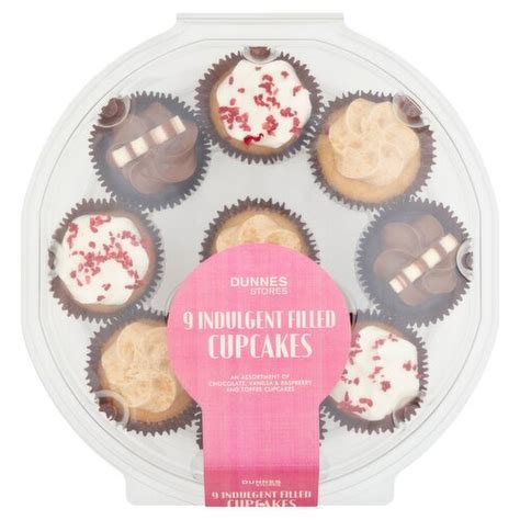 Dunnes Stores 9 Indulgent Filled Cupcakes 375g