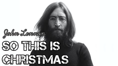 So this is christmas JOHN LENNON - YouTube