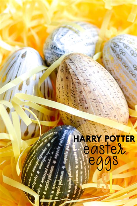 Harry Potter Easter Eggs | The Perfect Harry Potter Craft | seeLINDSAY