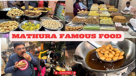 MATHURA FAMOUS FOOD I MATHURA FOOD TOUR I MATHURA STREET FOOD I BEST FOOD OF MATHURA I# ...