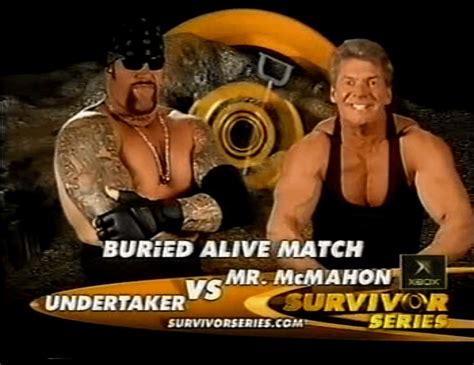 Alt. Graphic: Undertaker vs. Vince McMahon Survivor Series 2003. : r/WWEMatchGraphics