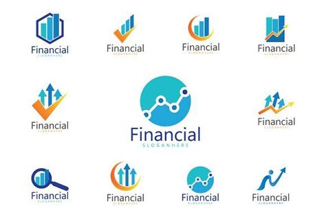 Financial Logo Template 4 | Financial logo, Accounting logo, Business ...