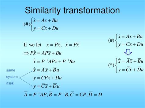 PPT - Similarity transformation PowerPoint Presentation - ID:3351106