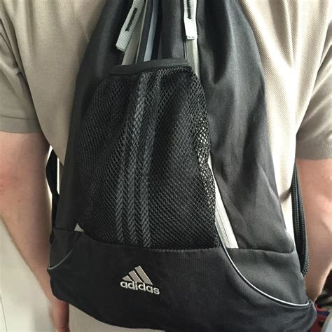 Adidas back pack/ gym bag, like new condition! Get... - Depop