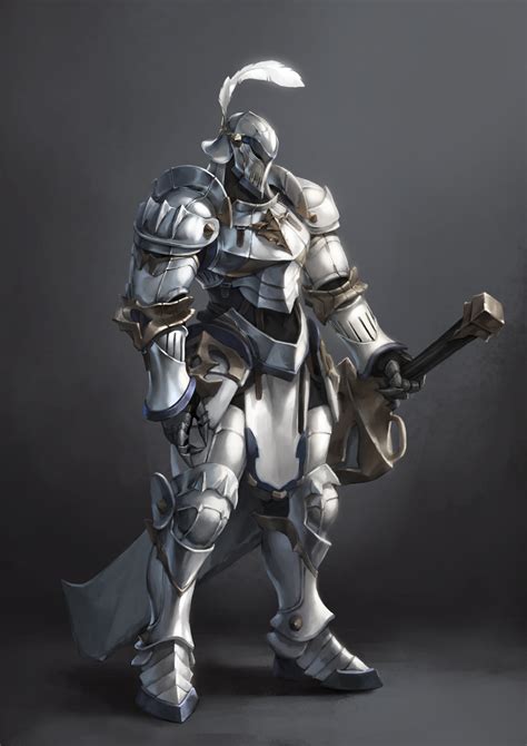 ArtStation - knight in heavy armor