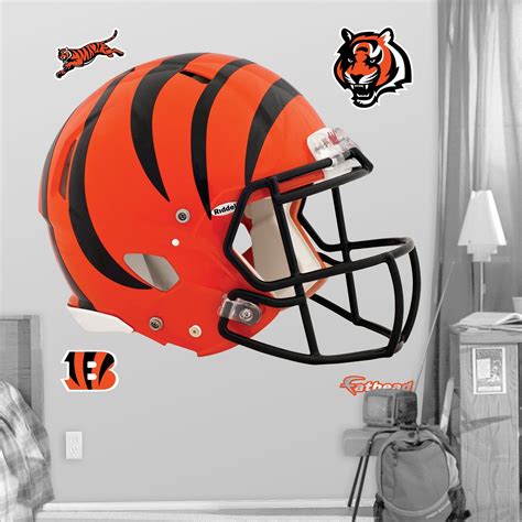 Fathead Cincinnati Bengals Helmet Logo Wall Graphic | Cincinnati ...