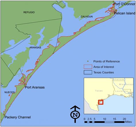 Texas Invasives - Map Of Texas Coastline | Printable Maps