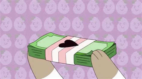 Money!! GIF - Beeandpuppycat Money - Discover & Share GIFs