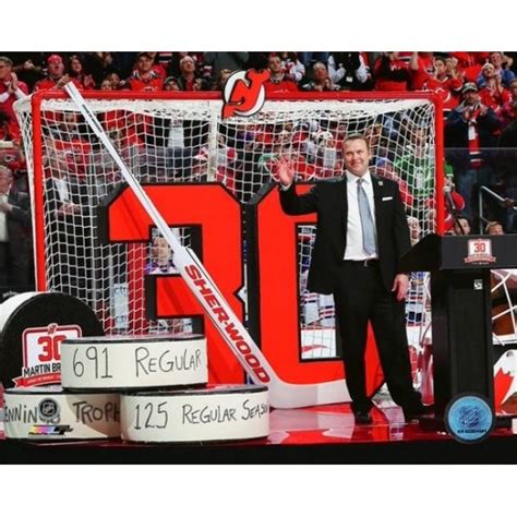 Martin Brodeur jersey retirement ceremony- February 9 2016 Photo Print ...