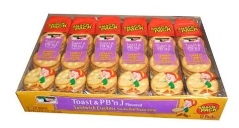 Compare Price: peanut butter and jelly crackers - on StatementsLtd.com