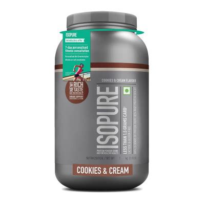 Buy Isopure Protein Powder Isolate ( Cookies & Cream )