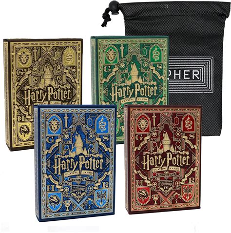 Theory 11 Harry Potter Playing Cards - Premium Deck - Includes Cipher ...