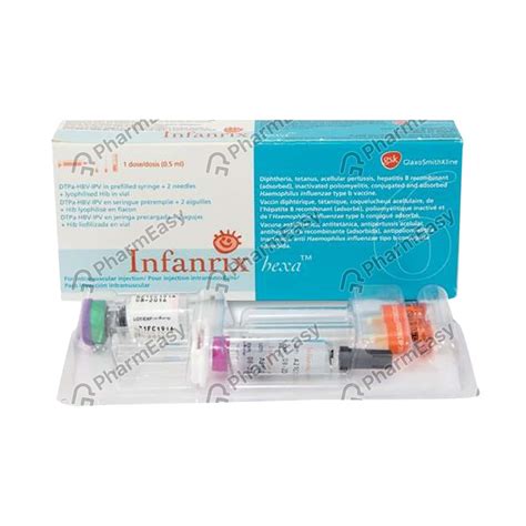 Buy Infanrix Hexa Powder For Vaccine (0.5) Online at Flat 18% OFF* | PharmEasy