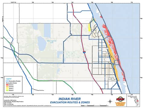 Florida Evacuation Routes Maps