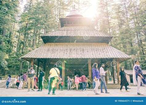 Beautiful Hadimba Devi Temple in Manali, India Editorial Photo - Image of india, nature: 190664371