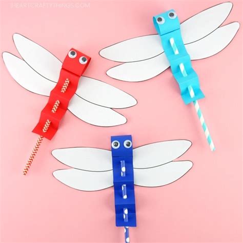 DRAGONFLY CRAFT TEMPLATE – I Heart Crafty Things