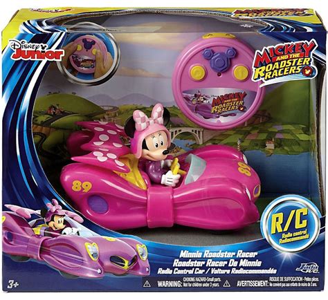 Disney Junior Mickey Roadster Racers Minnie Roadster Racer Exclusive RC Vehicle Jada Toys - ToyWiz