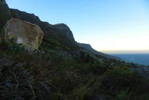 Hiking up the Twelve Apostles to Table Mountain, Cape Town