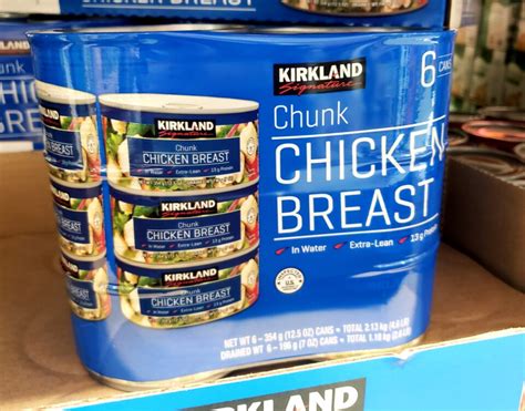 KIRKLAND SIGNATURE CANNED CHICKEN BREAST - Eat With Emily