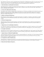 Understanding the Lanthanoid Contraction: Effects and | Course Hero